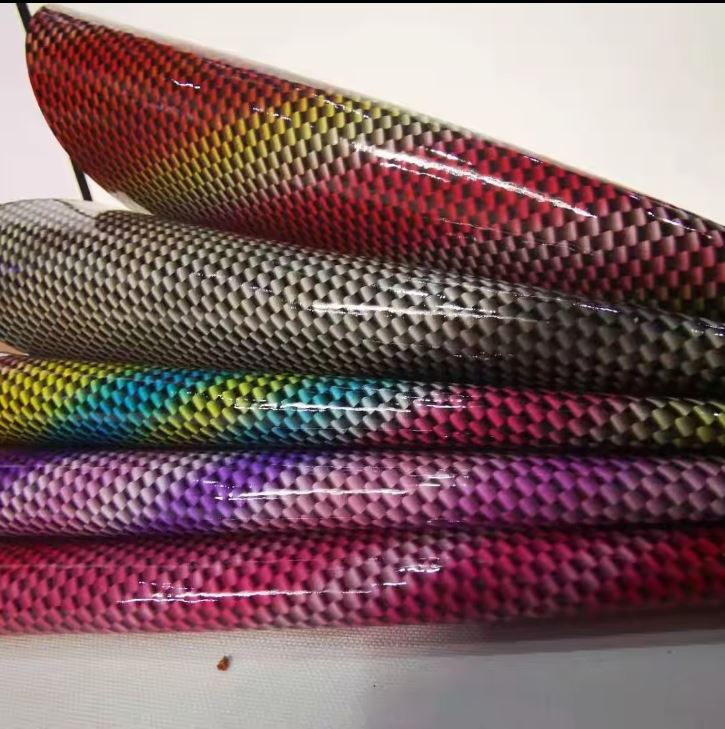 Synthetic Leather Roll Sparkly Shiny Synthetic Vinyl PU Glitter Fabric Sheets Chunky Faux Leather For Shoes Bag